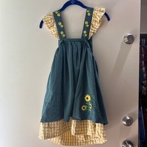 Busy Bees Smocks Sunflower Dress